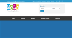 Desktop Screenshot of muskingumlibrary.org